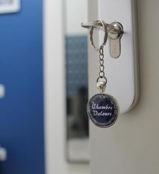 민박 Les Chambres D Hôtes Du Fil Rouge