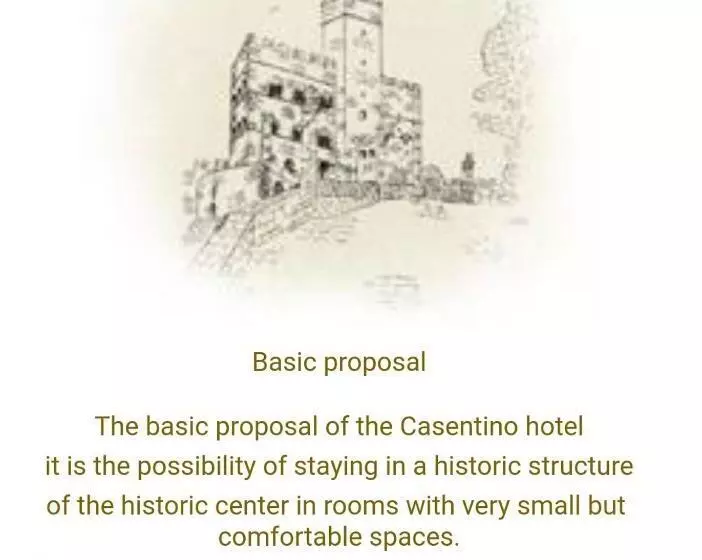 ホテル Albergo Casentino
