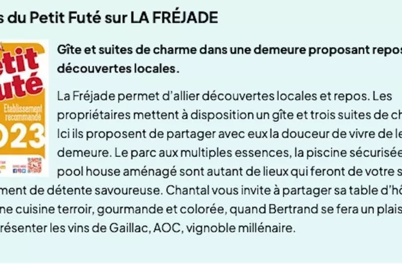 Majatalo La Fréjade