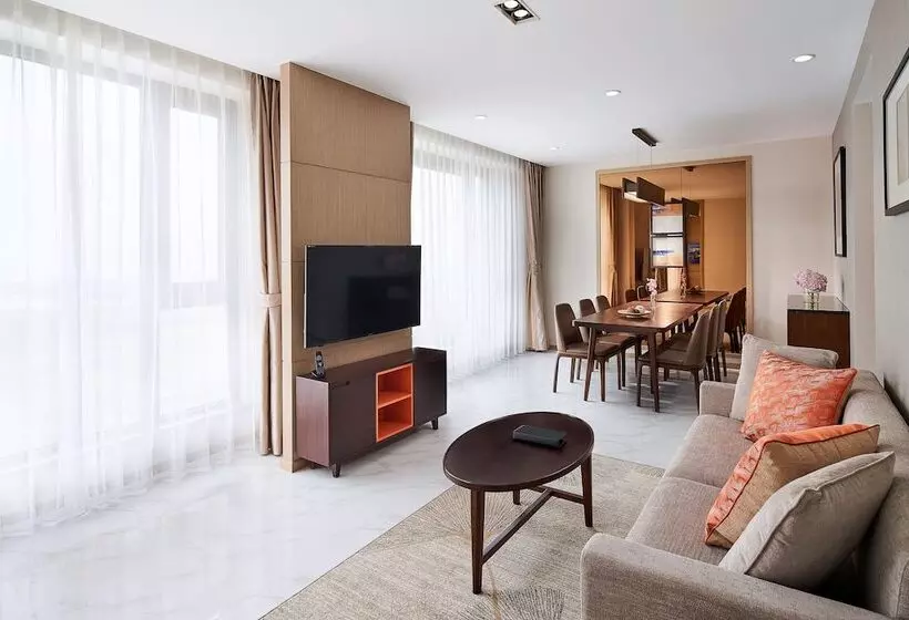 Hotelli Oakwood Apartments Yangzhou