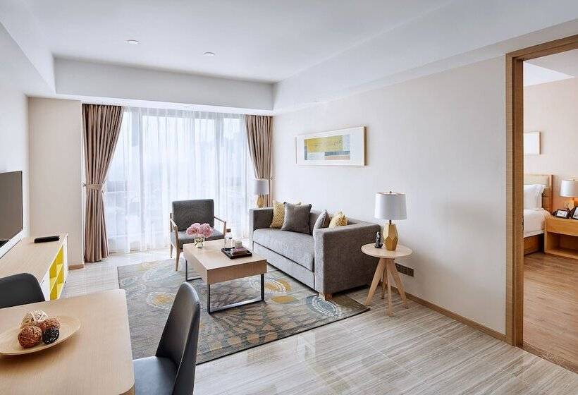 호텔 Oakwood Apartments Yangzhou