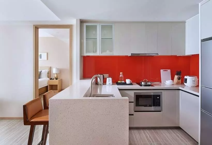 Hotelli Oakwood Apartments Yangzhou