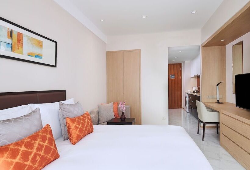 호텔 Oakwood Apartments Yangzhou