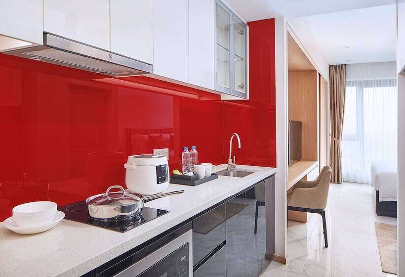 호텔 Oakwood Apartments Yangzhou