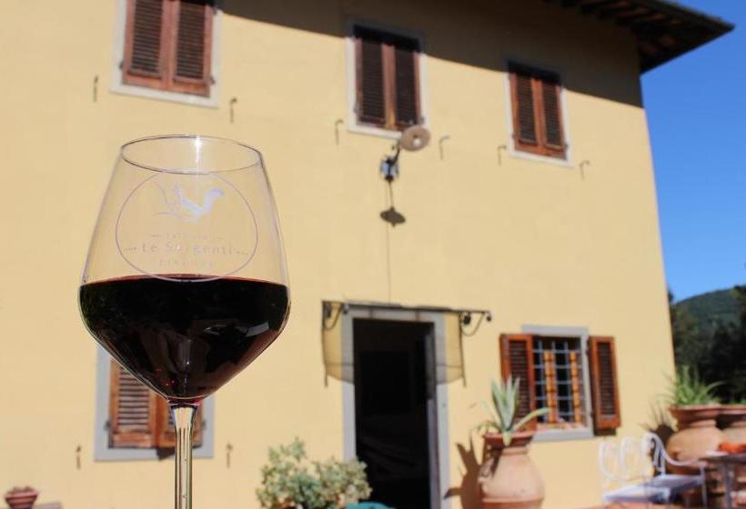 Хостел La Villa Della Fattoria Le Sorgenti Italia 5 Girasoli