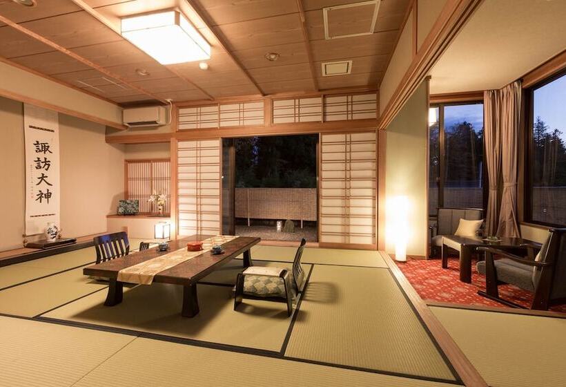 ホテル Shimosuwa Onsen Chosenkaku Kameya