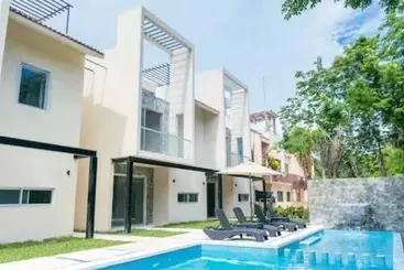 ツーリストアパートメント Increíble Estudio En Puerto Aventuras, Condominio Con Alberca # 201