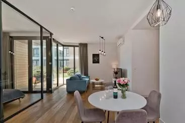 ツーリストアパートメント Zatoka Komfortu Blueapart Jastarnia