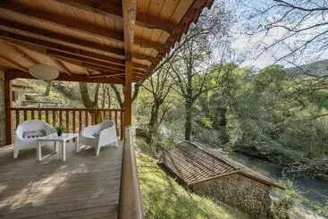 コテージ Quinta Do Rio Homem