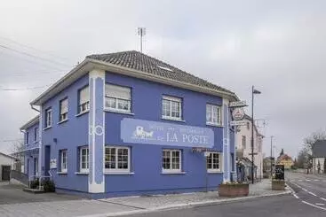 酒店 Restaurant De La Poste Mulhouse Ottmarsheim
