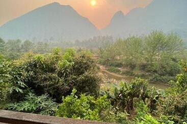 مبيت وإفطار Sunset Bungalows & Gh