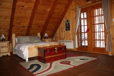 별장 Chalets Au Lac Pointe Au Chêne