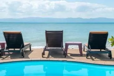 Pension  Room In Lodge  Where The Colour Of Midnight And Sunrise Combined At Koh Phangan