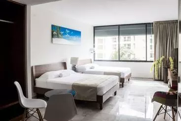 アパートホテル Espectacular Suite En La Playa