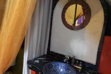 پانسیون Room In Lodge Sleep In Luxury Tent In Desert