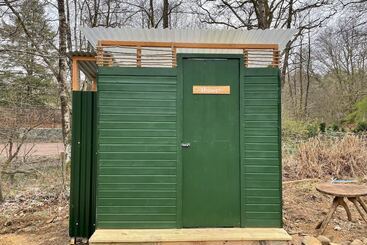 Hus på landet Cosy Woodland Off Grid Shepherds Hut Hazel