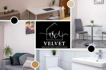 پانسیون 1 Bed House At Velvet Serviced Accommodation Swansea With Free Parking & Wifi   Sa1