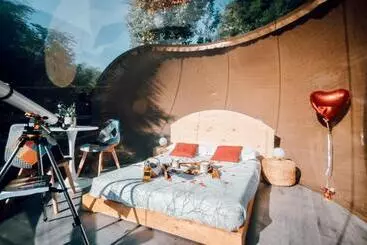Nocleg ze śniadaniem Maso La Marianna Bubble Glamping In Trentino
