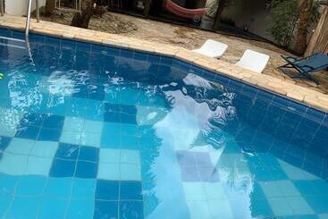 پانسیون Almas Gêmeas Quarto Casal