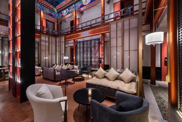 호텔 Manxin Mansion Drum Tower Courtyard Beijing