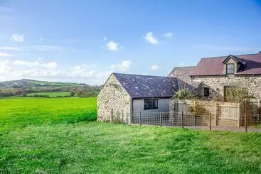 Mökkimajoitus Bwythyn Y Wennol