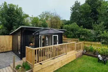 ツーリストアパートメント Caban Du Bach Pembroke With Private Garden