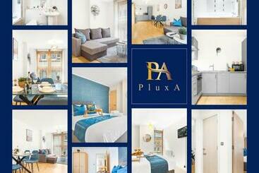 Turist apartmanları Pluxa Tealcity Beautiful 1 Bed Apartment