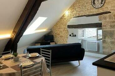游客公寓 Appartement Authentique Meublé Sarlat Coeur Ville