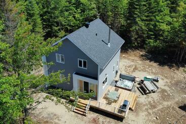 游客公寓 Chalet 3m Spa Accès Lac Fidèle