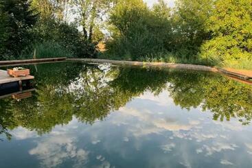مبيت وإفطار Ecolieu Le Chant Du Temps