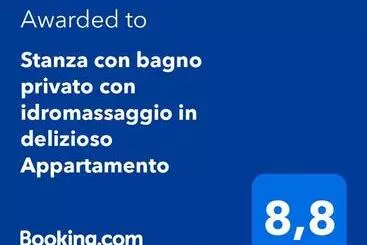 Bed and Breakfast Stanza E Bagno Privato, Idromassaggio Con Extra Fee, In Appartamento