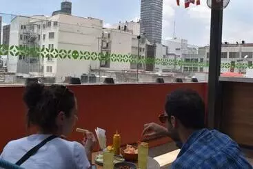 ペンション Barrio Downtown Mexico City Hostel