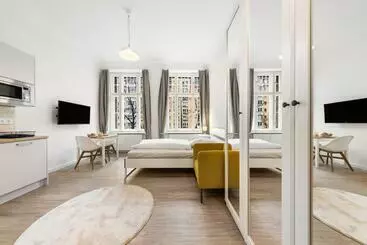 هتل آپارتمان Boardinghouse By Sunton Frankfurter Allee