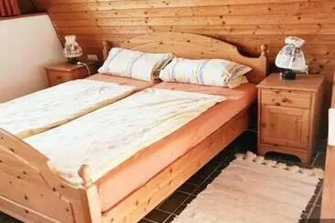 ベッドアンドブレックファースト Doppelzimmer Waldblick