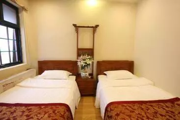 Hotell Beijing Yue Bin Ge Courtyard
