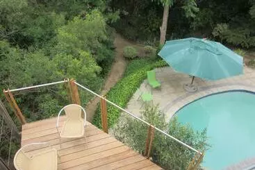 آپارتمان‌های توریست‌ها Pecan Tree Studio 1 With Forest View