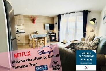 Apartamente turistice Lou Castelou   T3 Cosy   Chromecast Tv