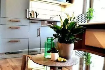 ツーリストアパートメント Rostock Hautnah Erleben   Schöne Maisonette 2og