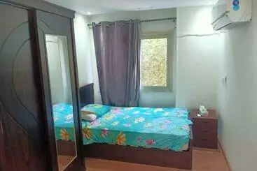 آپارتمانهای توریستها One Bedroom Apartment In Tiba Gardens Compound