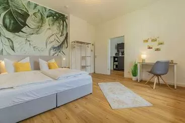 Apartamente turistice Modernes Apartment Zentral, Ruhig, Wlan, Netflix, Küche, Schreibtisch, Parkplatz, Waschtrockner