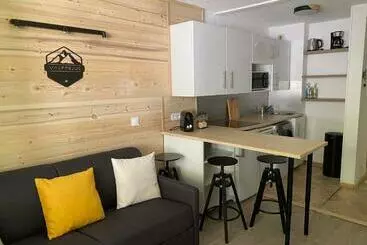 관광객 아파트 Superbe Appartement Au Pied Des Pistes
