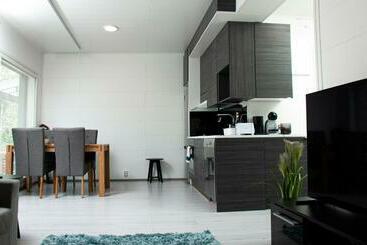 Turistlejligheder Talo Saunalla Ja Sähköauton Oma Type2 Latauspiste