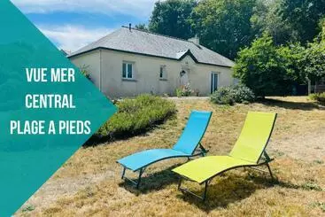 Turistihuoneistot Maison Spacieuse à Deux Pas De La Plage