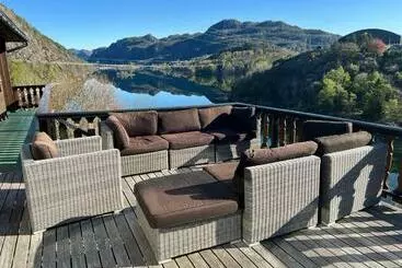 Turistihuoneistot Feriehus I Flekkefjord Med Panoramautsikt