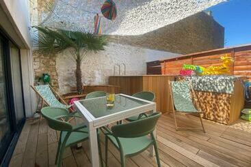 شقق خاصة سياحية Charentaise 6 8 Personnes Avec Piscine