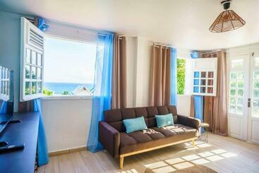 Turist apartmanları Petit Houezel Joli Appartement Neuf Et Cosy Avec Vue Mer