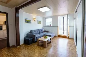 ツーリストアパートメント Ferienwohnung Bergblick