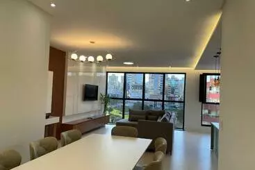 ツーリストアパートメント Novo, Luxo, Quadra Mar , 3 Suítes, 3vagas