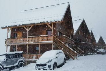 游客公寓 Duplex Dans Chalet Au Coeur De La Station