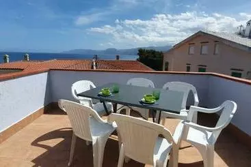 ツーリストアパートメント Appartamento Terrazza Vista Mare